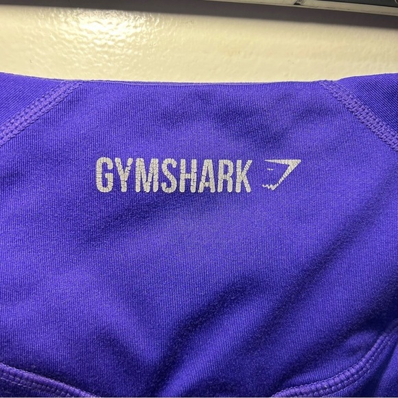 Gymshark Purple Mesh Panel Side Pocket Leggings Size XS - Picture 8 of 11